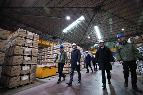 포항 지역 철강기업 현장 방문