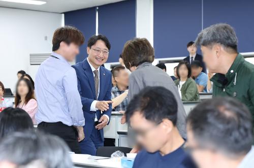 중부지방국세청 국세 체납관리단 방문 및 격려